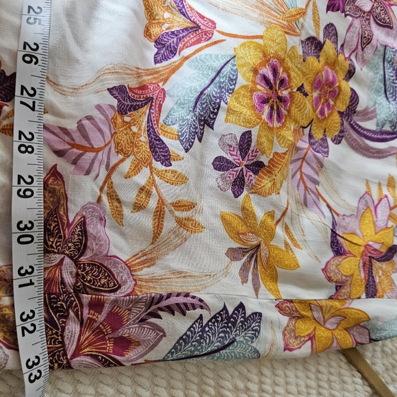 City Chic floral v-neck short sleeve dress 18w. EUC - Picture 4 of 11